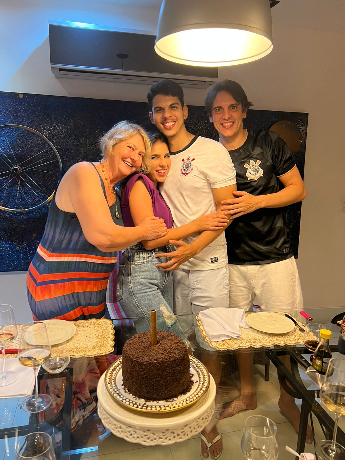 Família Corinthiana - Momento especial em família